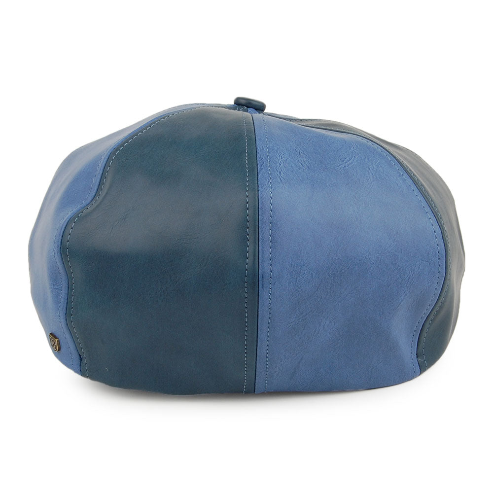 Gorra Newsboy Brood Multi-Paneles de Brixton - Azul Marino