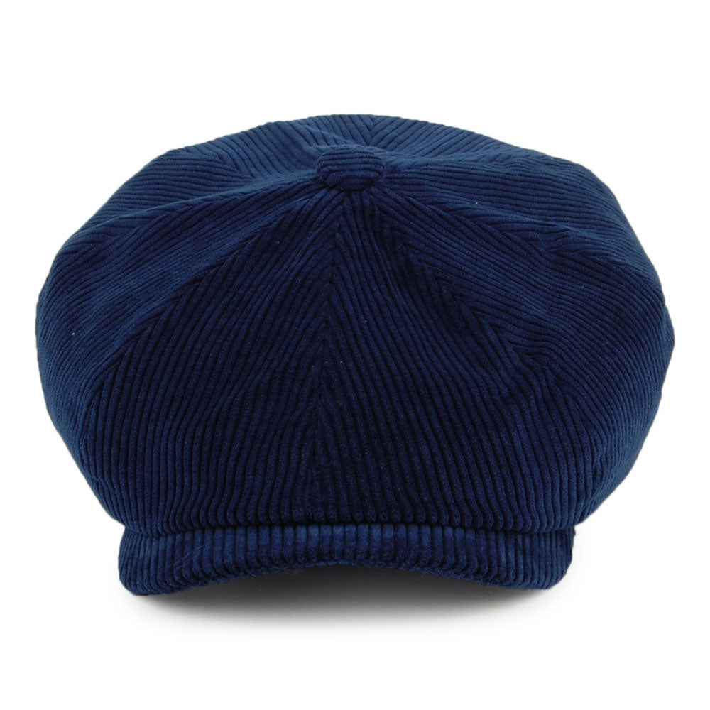 Gorra Newsboy Hatteras de pana de Stetson - Azul