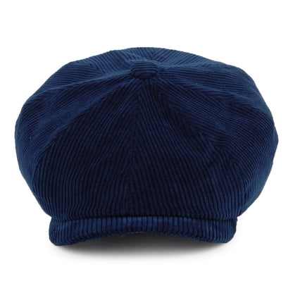 Gorra Newsboy Hatteras de pana de Stetson - Azul