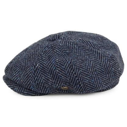 Gorra Newsboy Malmo lana diseño espiga Failsworth - Tonalidades azules