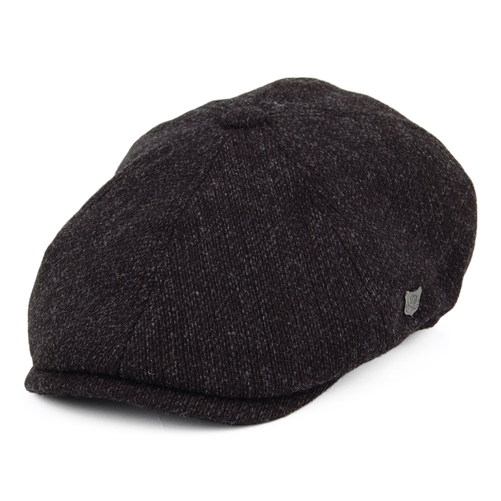 Gorra Newsboy Hudson de astracán merino de Failsworth - Antracita