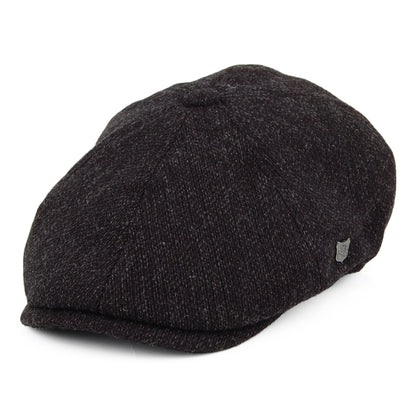 Gorra Newsboy Hudson de astracán merino de Failsworth - Antracita