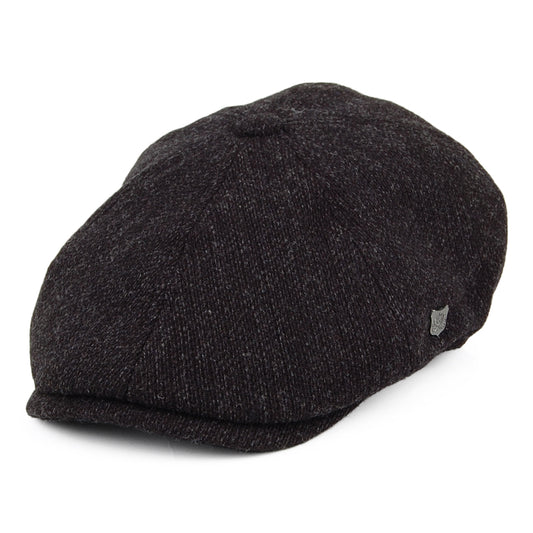 Gorra Newsboy Hudson de astracán merino de Failsworth - Antracita