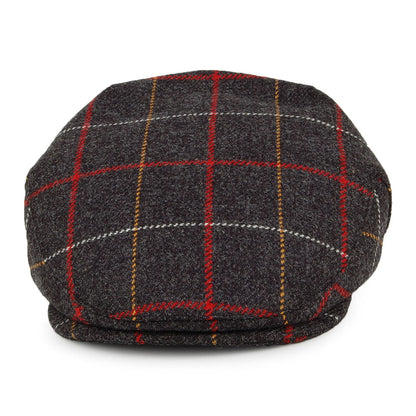 Gorra plana Seasonal Tweed a cuadros de Christys - Gris Multi
