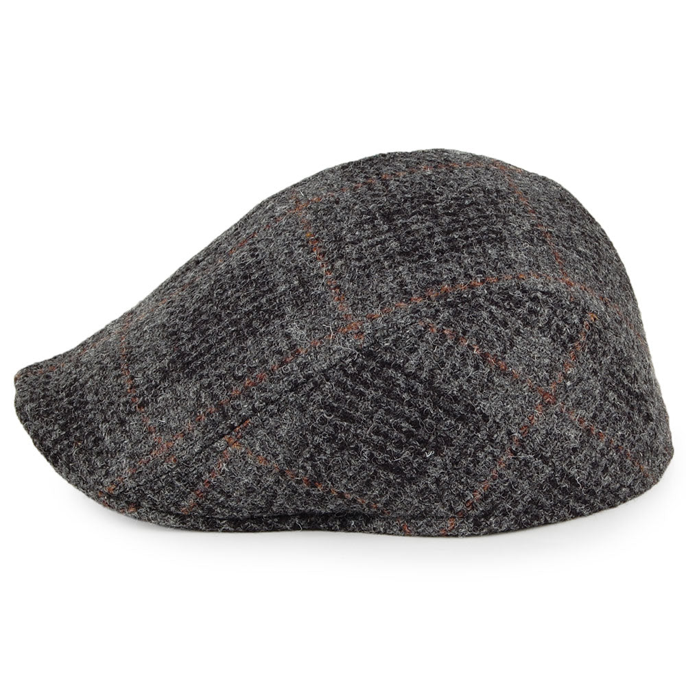 Gorra plana Daily Ascot de harris tweed de Crambes - Gris Multi