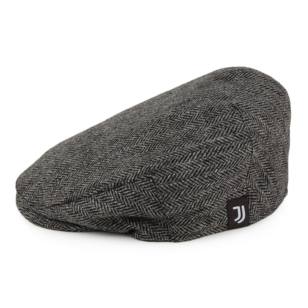 Gorra plana a medida Juventus diseño de espiga de Christys - Gris