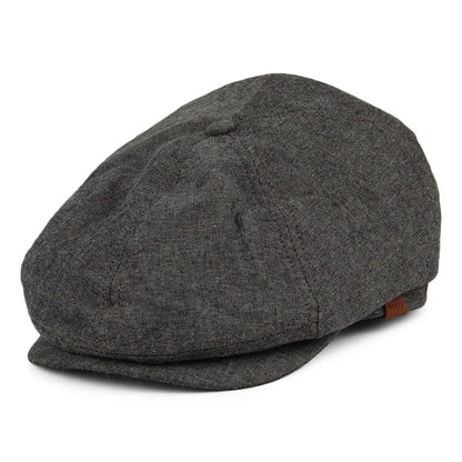 Gorra Newsboy Jamaica de Barts - Negro Jaspeado