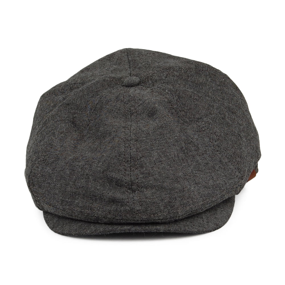 Gorra Newsboy Jamaica de Barts - Negro Jaspeado