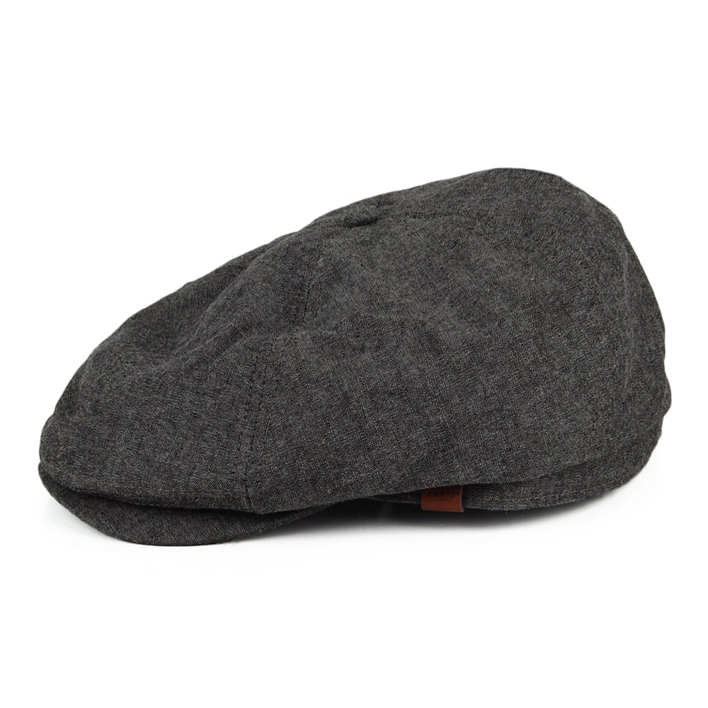 Gorra Newsboy Jamaica de Barts - Negro Jaspeado