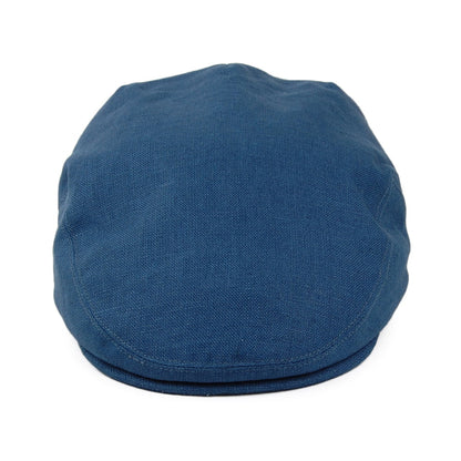 Gorra plana de lino de Failsworth - Vaquero