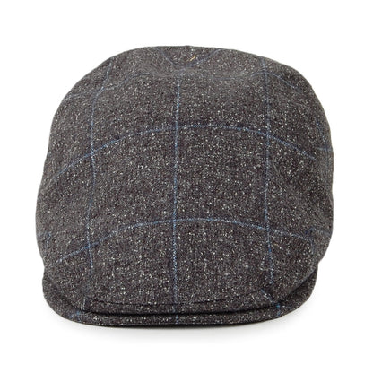 Gorra plana Sports de Mallalieus de mezcla de seda y algodón de Failsworth - Gris-Azul