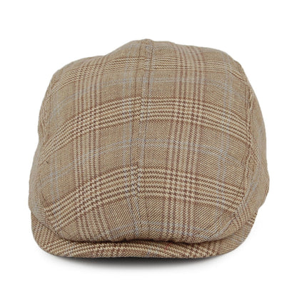 Gorra plana Tailored Driver de Moons de Christys - Marrón Jaspeado