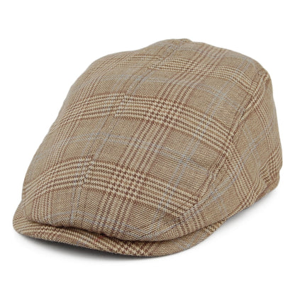 Gorra plana Tailored Driver de Moons de Christys - Marrón Jaspeado