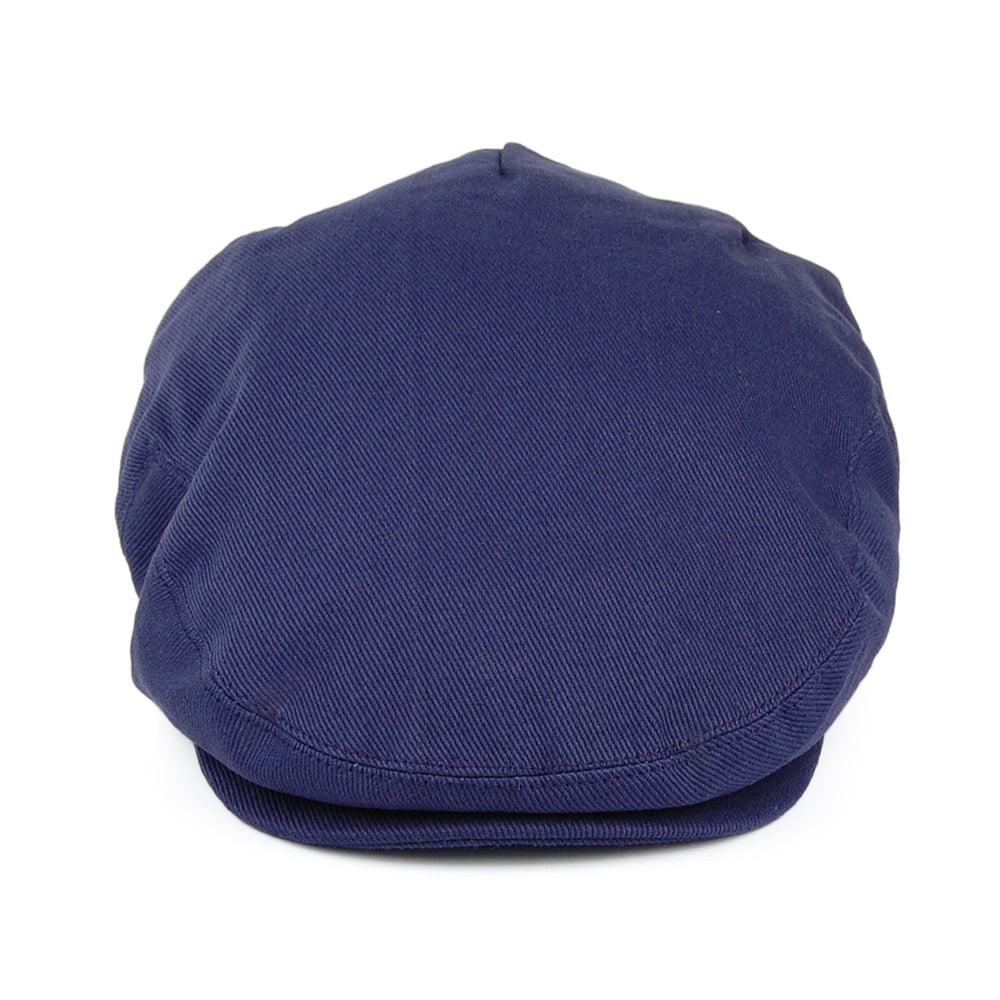 Gorra plana de algodón de Jaxon & James - Azul Oscuro