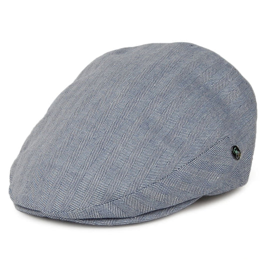 Gorra plana Promo Lightweight diseño de espiga de City Sport - Azul