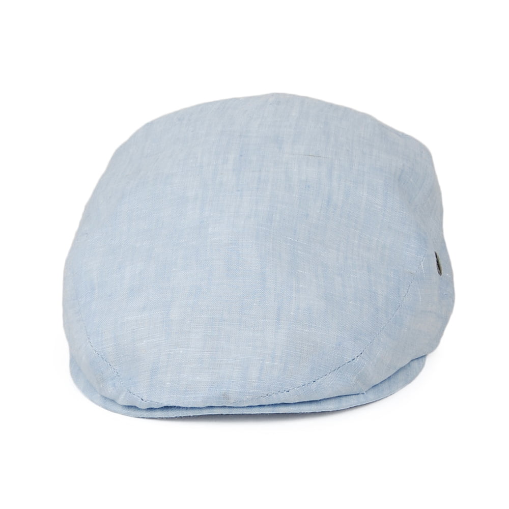 Gorra plana Promo de lino de City Sport - Azul Claro