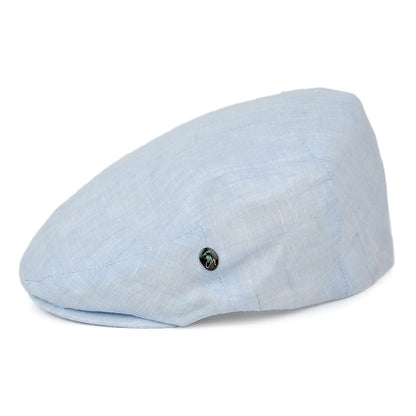 Gorra plana Promo de lino de City Sport - Azul Claro