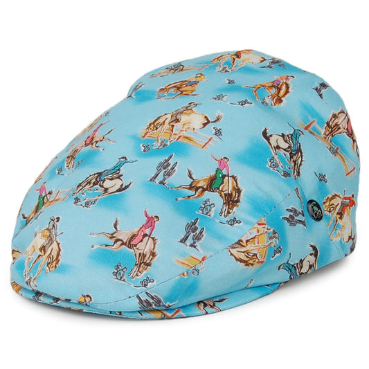 Gorra plana Bucking Bronco de City Sport - Azul