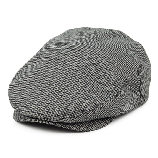 Gorra plana Hooligan pata de gallo de Brixton - Oliva-Azul Marino