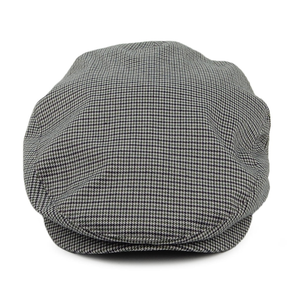 Gorra plana Hooligan pata de gallo de Brixton - Oliva-Azul Marino