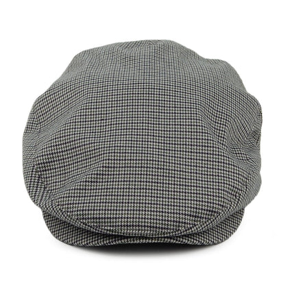 Gorra plana Hooligan pata de gallo de Brixton - Oliva-Azul Marino