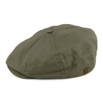 Gorra Newsboy Brood de algodón de Brixton - Salvia
