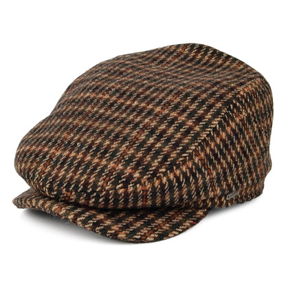 Gorra plana Ixia pata de gallo de Barts - Marrón Jaspeado