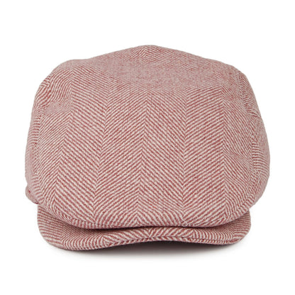 Gorra plana Ixia diseño de espiga de Barts - Rosa-Blanco