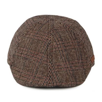 Gorra plana Mr. Mitchell Ornitorrinco a cuadros de Barts - Marrón