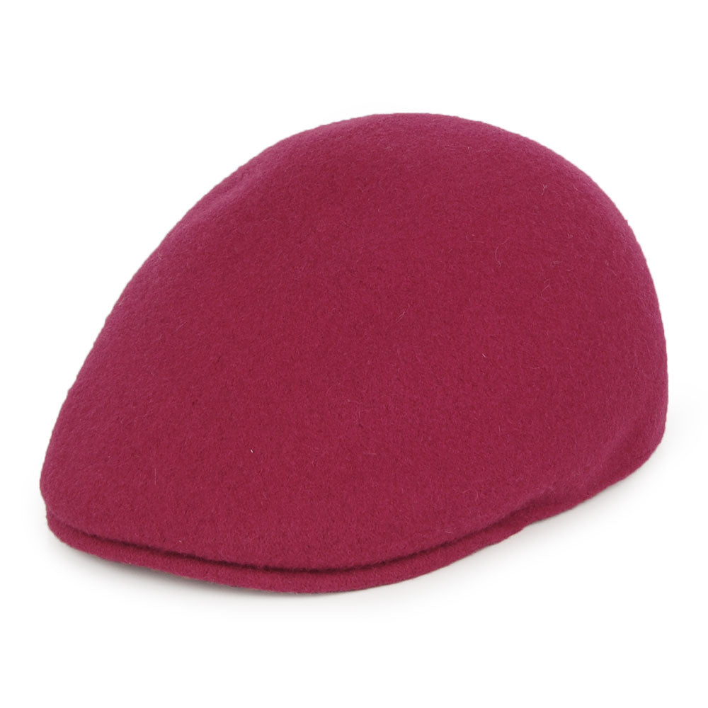 Gorra plana Seamless Wool 507 de Kangol - Vino