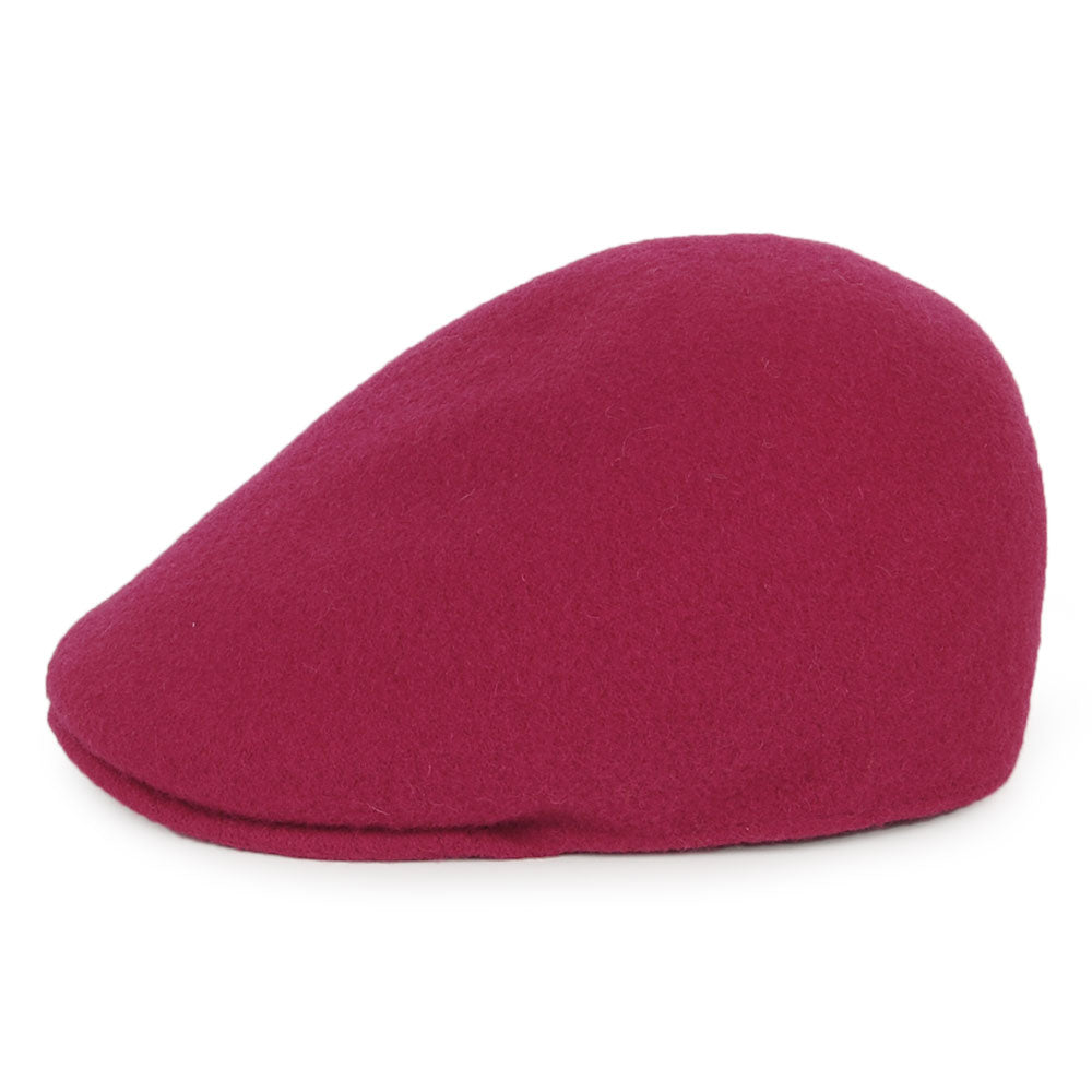 Gorra plana Seamless Wool 507 de Kangol - Vino