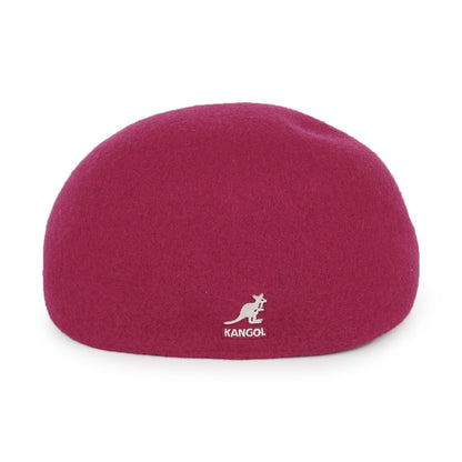 Gorra plana Seamless Wool 507 de Kangol - Vino