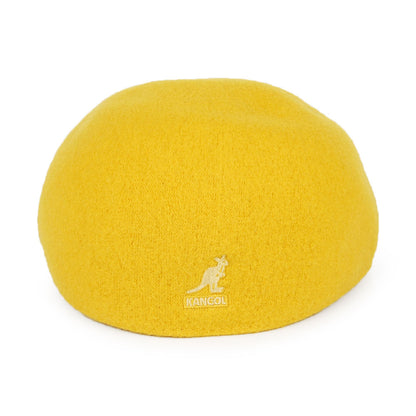 Gorra plana Seamless Wool 507 de Kangol - Amarillo