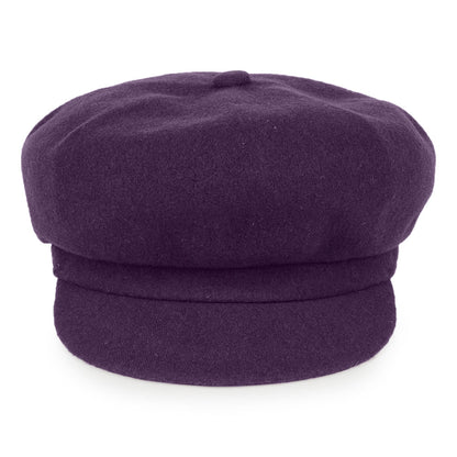Gorra Spitfire de lana de Kangol - Morado