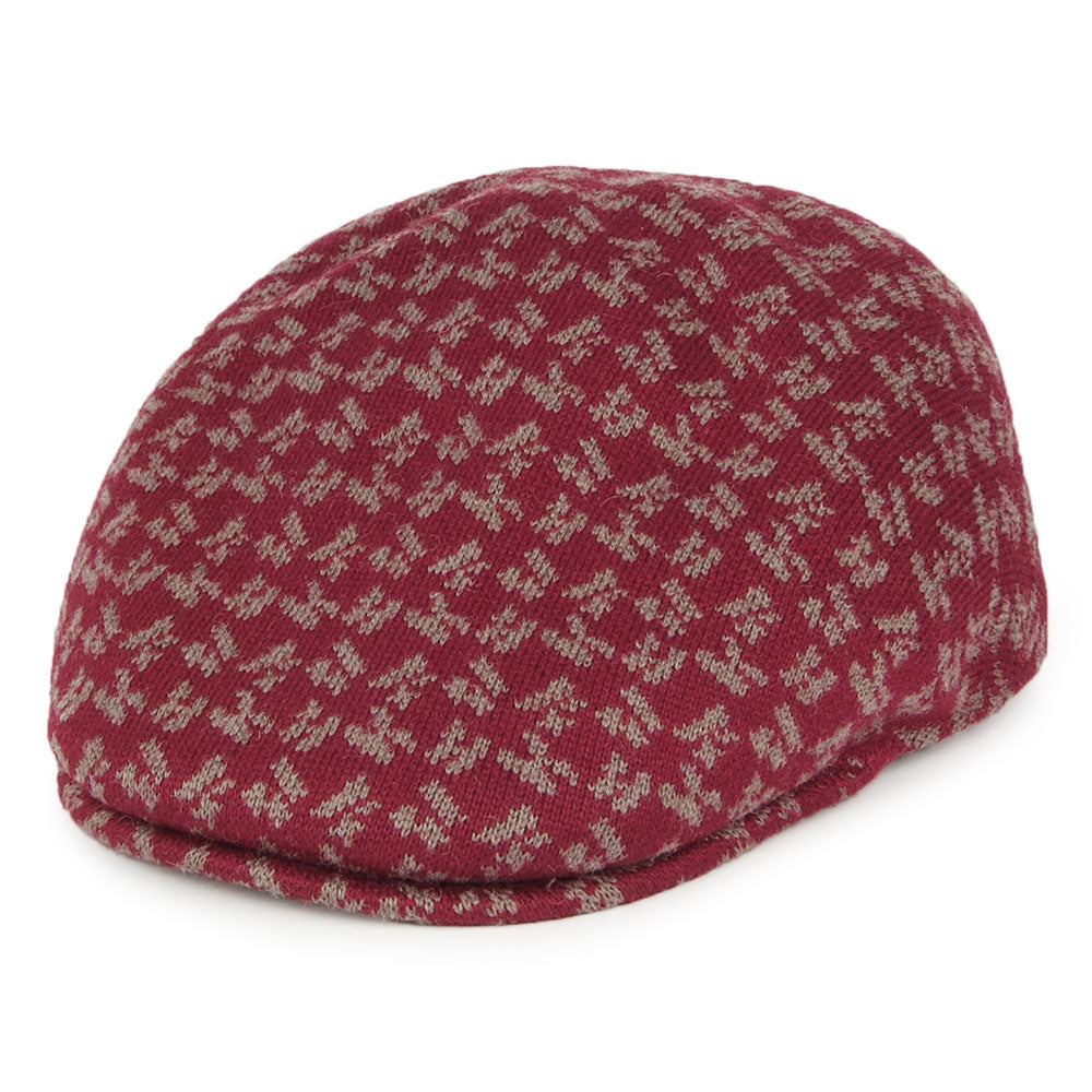 Gorra plana Square K 507 de Kangol - Burdeos