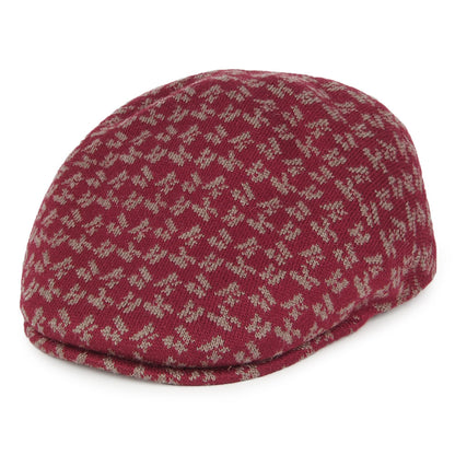 Gorra plana Square K 507 de Kangol - Burdeos