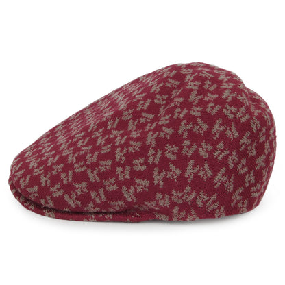 Gorra plana Square K 507 de Kangol - Burdeos