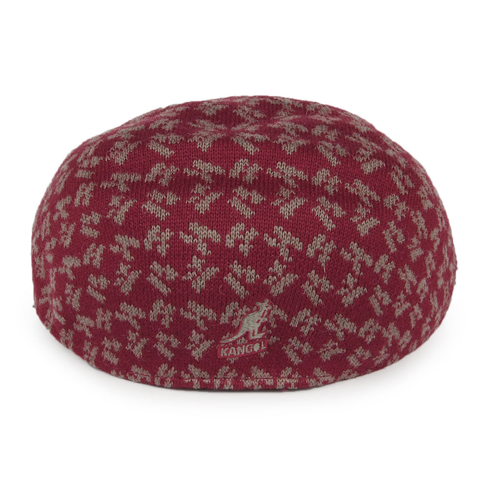 Gorra plana Square K 507 de Kangol - Burdeos