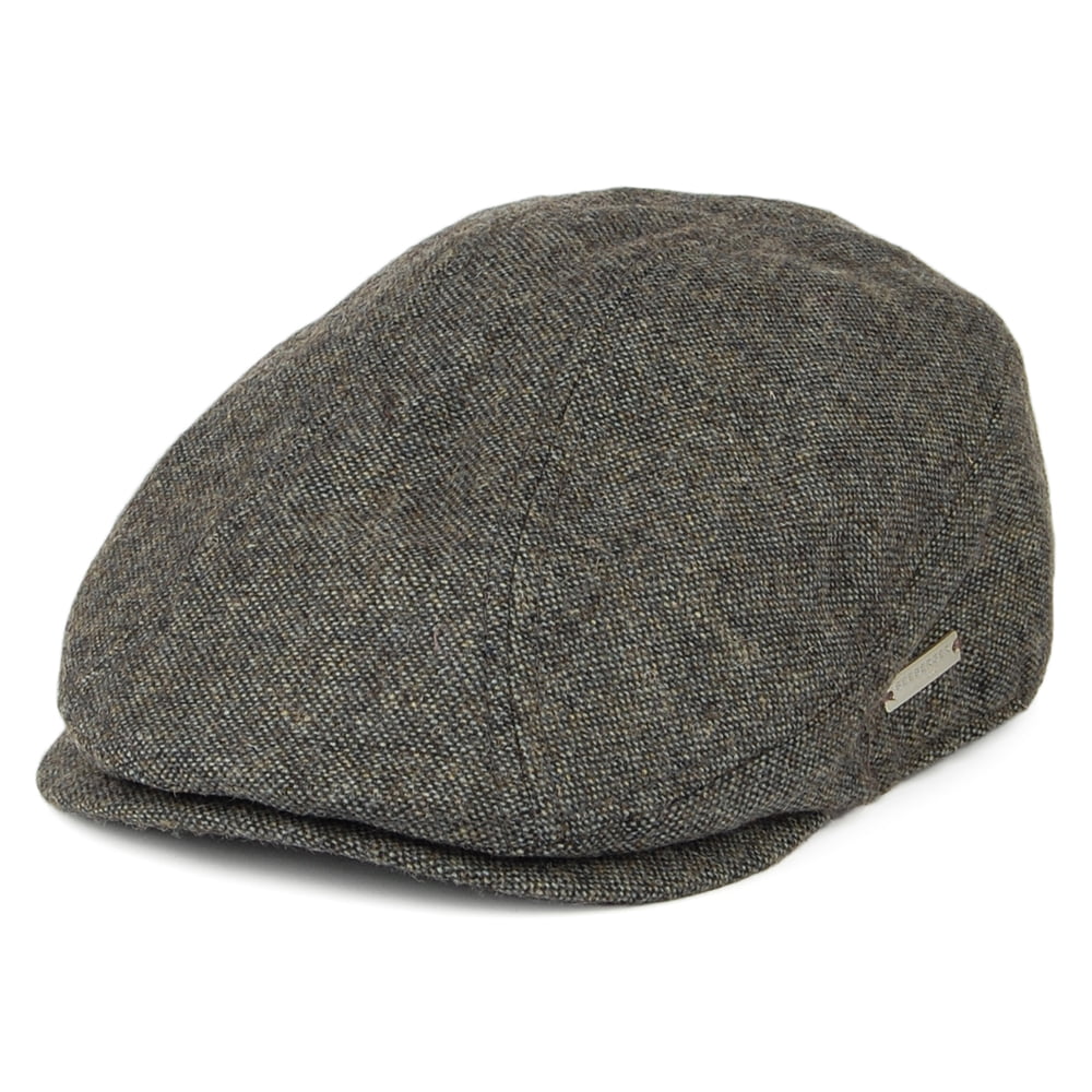 Gorra plana con orejeras de Seeberger - Gris