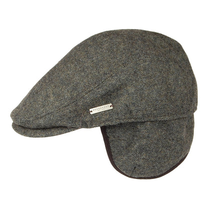 Gorra plana con orejeras de Seeberger - Gris