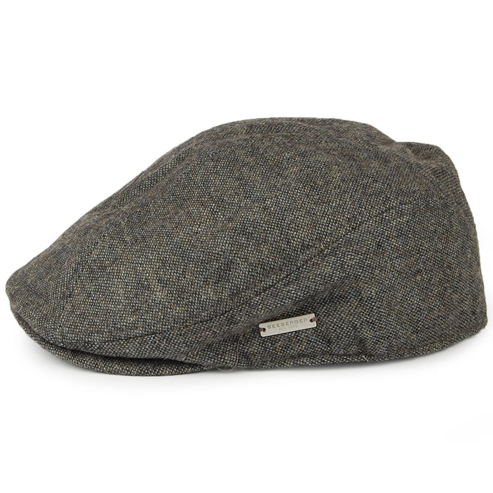 Gorra plana con orejeras de Seeberger - Gris
