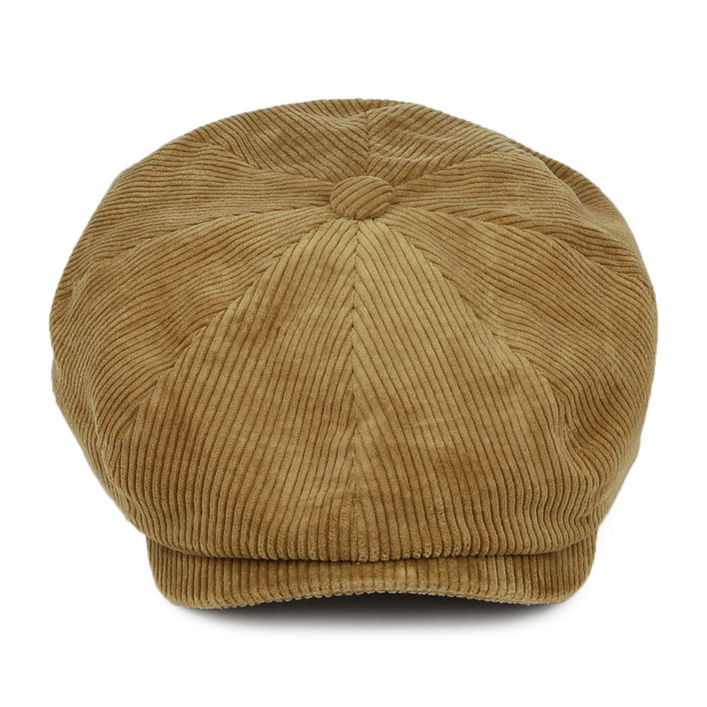 Gorra Newsboy Hatteras de pana de Stetson - Cervato