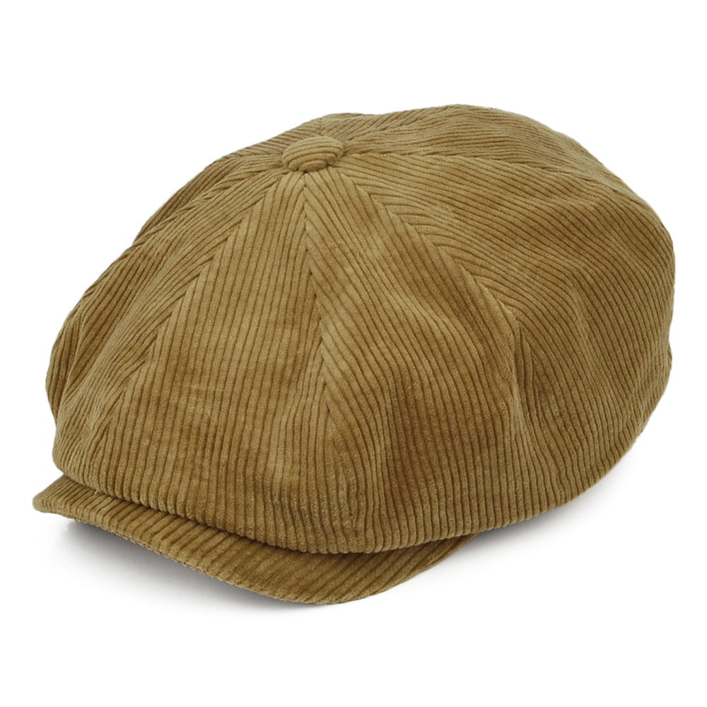 Gorra Newsboy Hatteras de pana de Stetson - Cervato