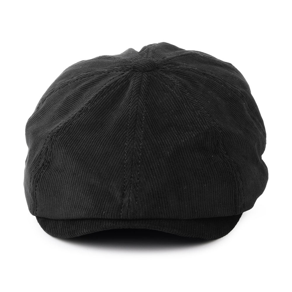 Gorra Newsboy Joe Strummer Brood de pana de Brixton - Negro