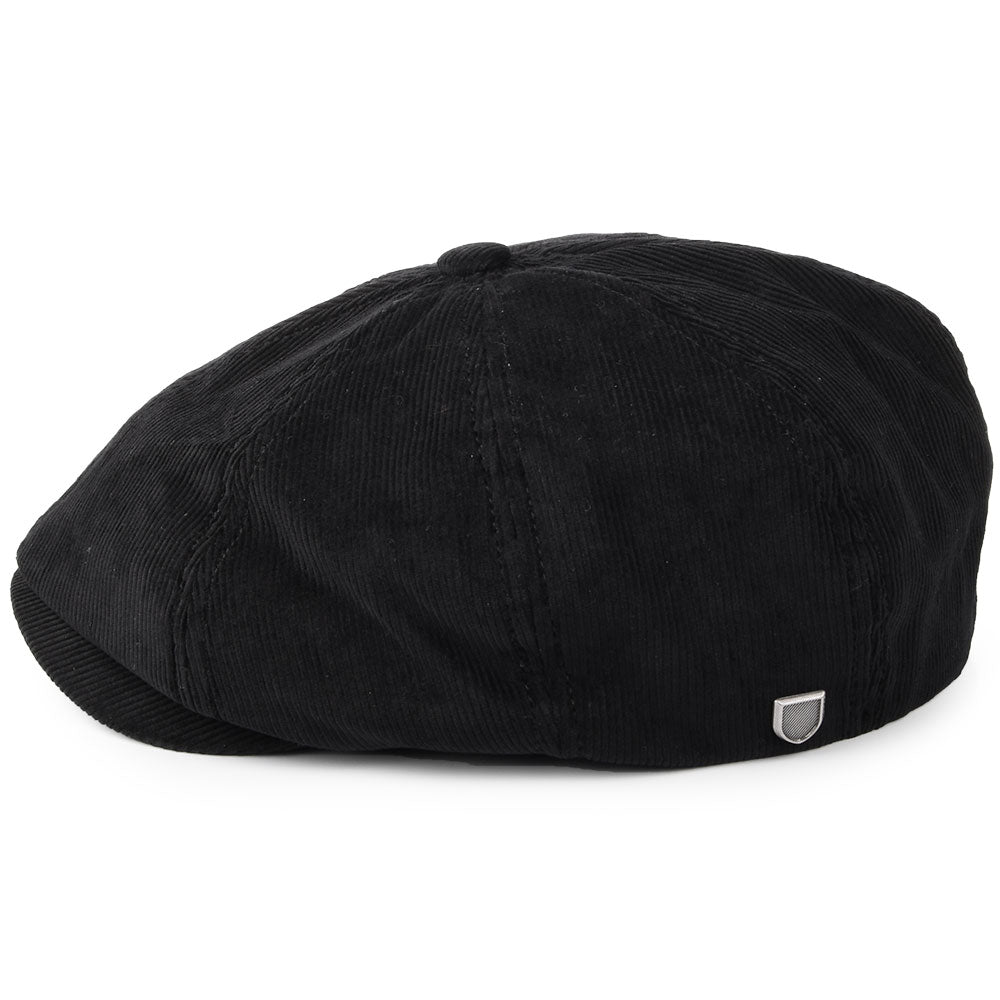 Gorra Newsboy Joe Strummer Brood de pana de Brixton - Negro