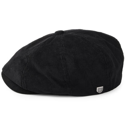 Gorra Newsboy Joe Strummer Brood de pana de Brixton - Negro