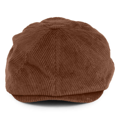 Gorra Newsboy Brood de pana de Brixton - Ámbar