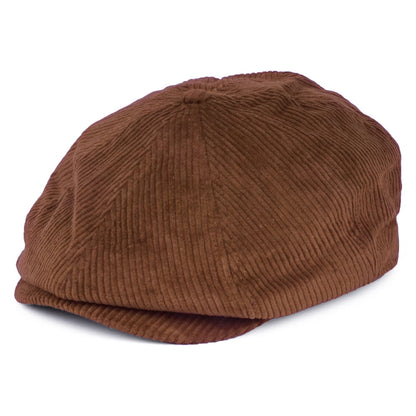 Gorra Newsboy Brood de pana de Brixton - Ámbar