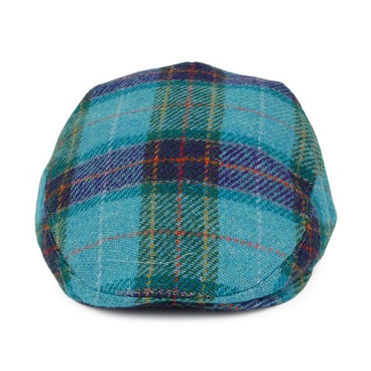 Gorra plana Hawkins de HARRIS TWEED de City Sport - Azul-Púrpura