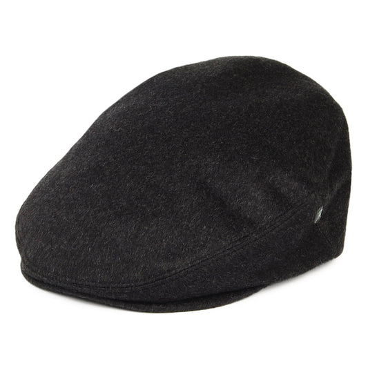 Gorra plana de cachemira pura de City Sport - Antracita